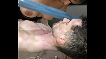 Filthy Stepson Pounds His Curvy Stepmom’s Tight Pussy Against The Fridge