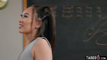 Detained And Dominated: Teacher Punishes Naughty Student Kimmy Kimm With A Hard Lesson After Catching Her.