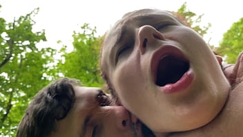 Wet And Wild With Teen Kate Rich Under The Open Sky
