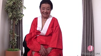 Eighty-one And Frisky, Yuko Ogasawara Teases A Young Man With Her Expert Hands, Leaving Him Squirming With Desire.