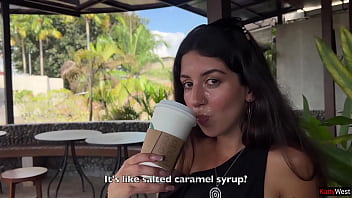 Cum-slurping Slut’s Starbucks Adventure: Public Toilet Bj & Sperm-filled Coffee Run