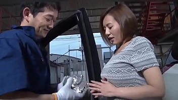 Japanese Cheating Wife Gets Pounded By A Big Cock Mechanic