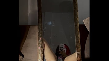 Big Booty Goth Girl Getting Herself Off
