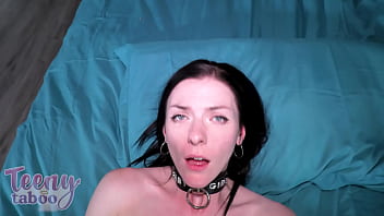 Leashed And Loaded: A Filthy Threesome With A Collared Alt Milf And A Raven-haired Slut