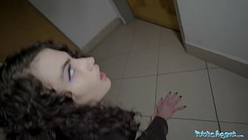 Public Agent Gets Her Holes Stuffed And Begs For A Rough Spanking