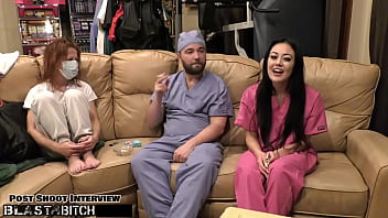Nurse Blaire Celeste’s Dripping Wet Pussy Pumped Full Of Hot Cum