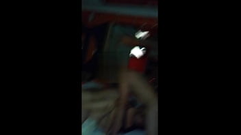 Horny Husband Films His Wife Karina Getting Railed By Two Young Studs