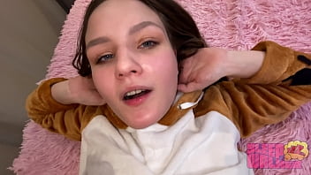 Step Sister Stunned By My Massive Cock Every Single Time