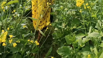 Mamta Went To The Mustard Field And Her Husband Seized The Chance To Give Her A Hardcore Pounding In Clear Hindi Voice Outdoors